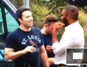 Ben Affleck in a Cardinals Shirt