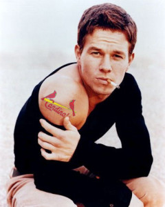 mark wahlberg cardinals tattoo