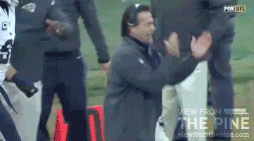 Jeff Fisher Clapping and Jumping