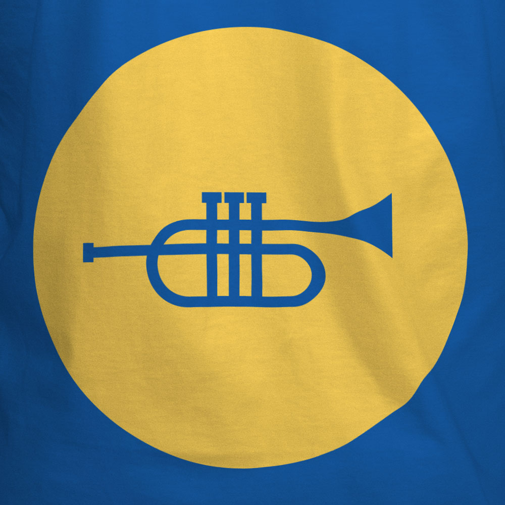Blues Minimal Logo Shirt