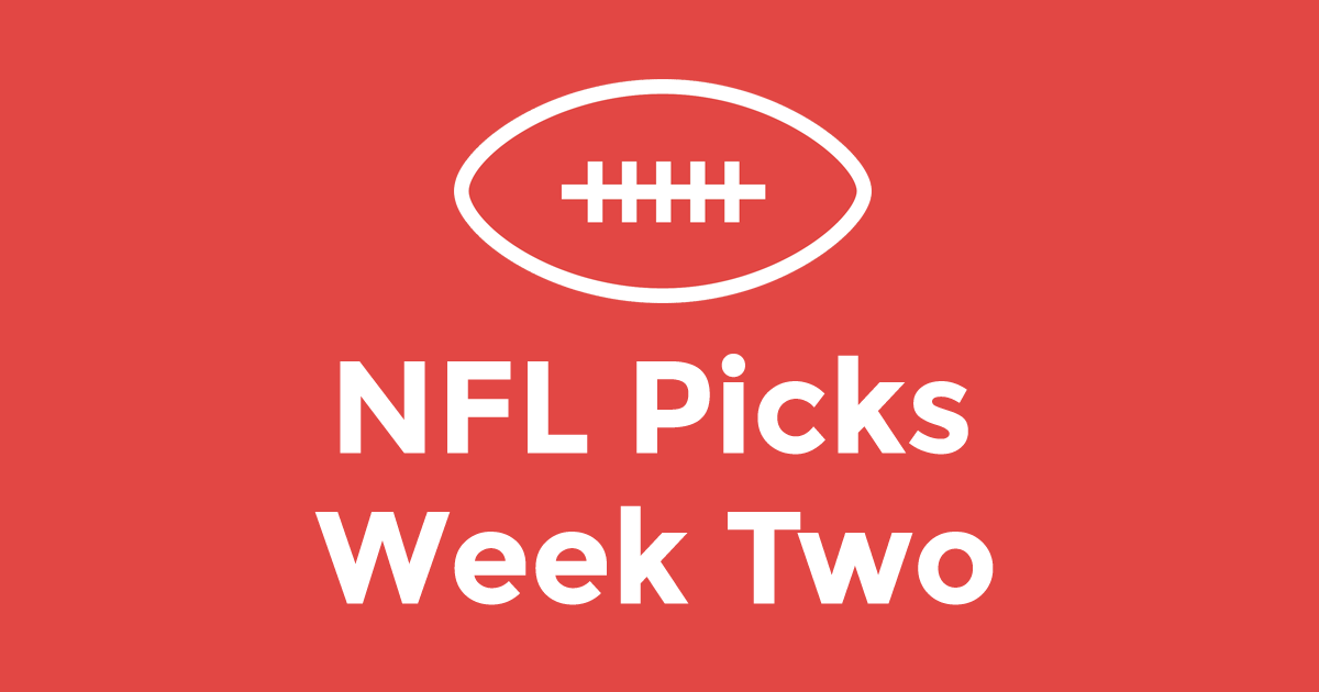 NFL Picks Week 2 - 2017