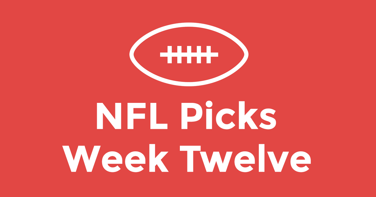 NFL Picks Week 12 2017