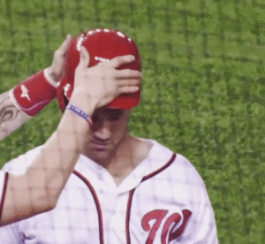 Bryce Harper Hair Flip